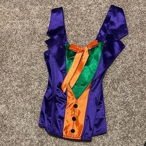 DC Comics Purple and Orange Women's Blouse